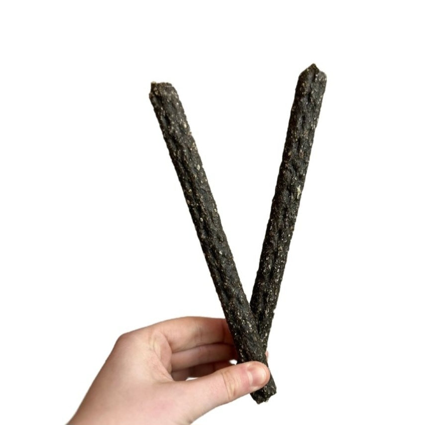 Black pudding meaty sticks